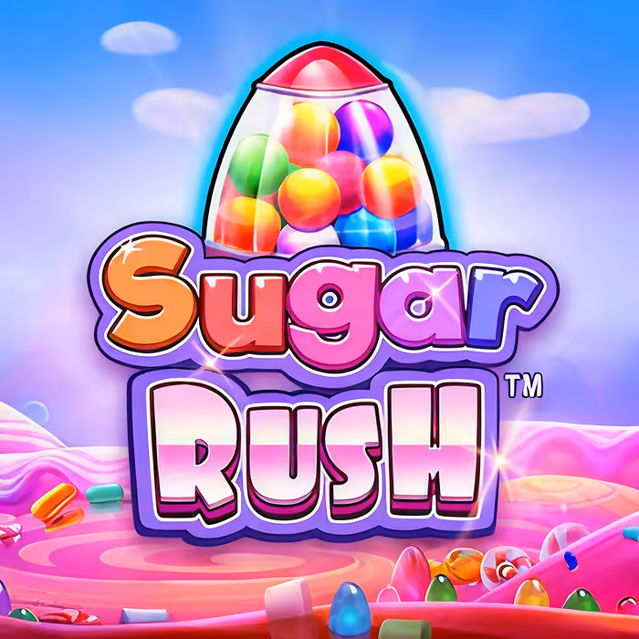 Sugar Rush -kolikkopeli makeisilla ja ryhmävoittojen maksujärjestelmällä